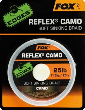 Fox Edges 25lbs Reflex Camo Soft Sinking Braid